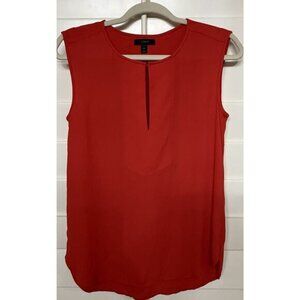 J. Crew Red Sleeveless Womens Shirt - Size 0